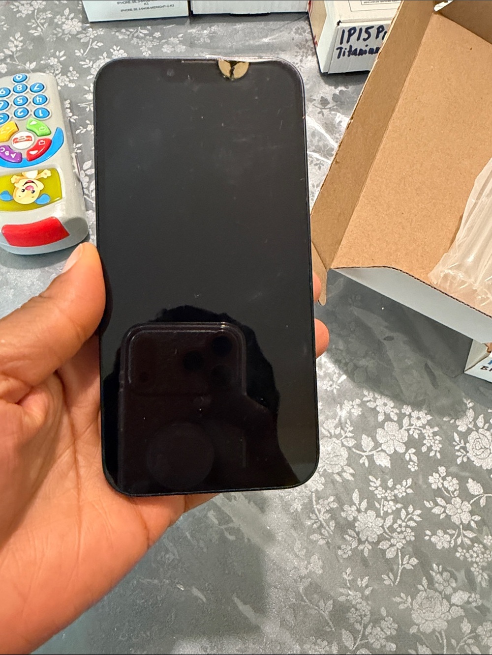 Apple iPhone - 13 - 128gb blk bh 99%